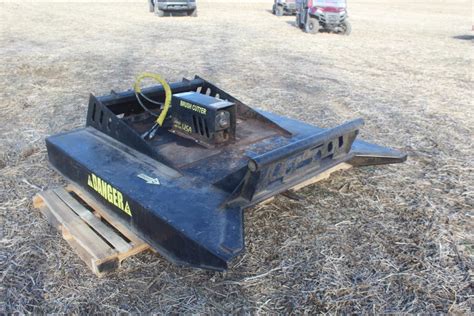 Used skid steer brush cutter 